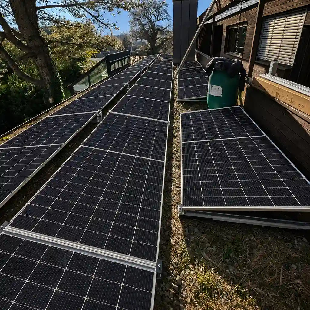Worldwide Solar Model 1 – 10° Solar Ballast Mounting – Full Pallet