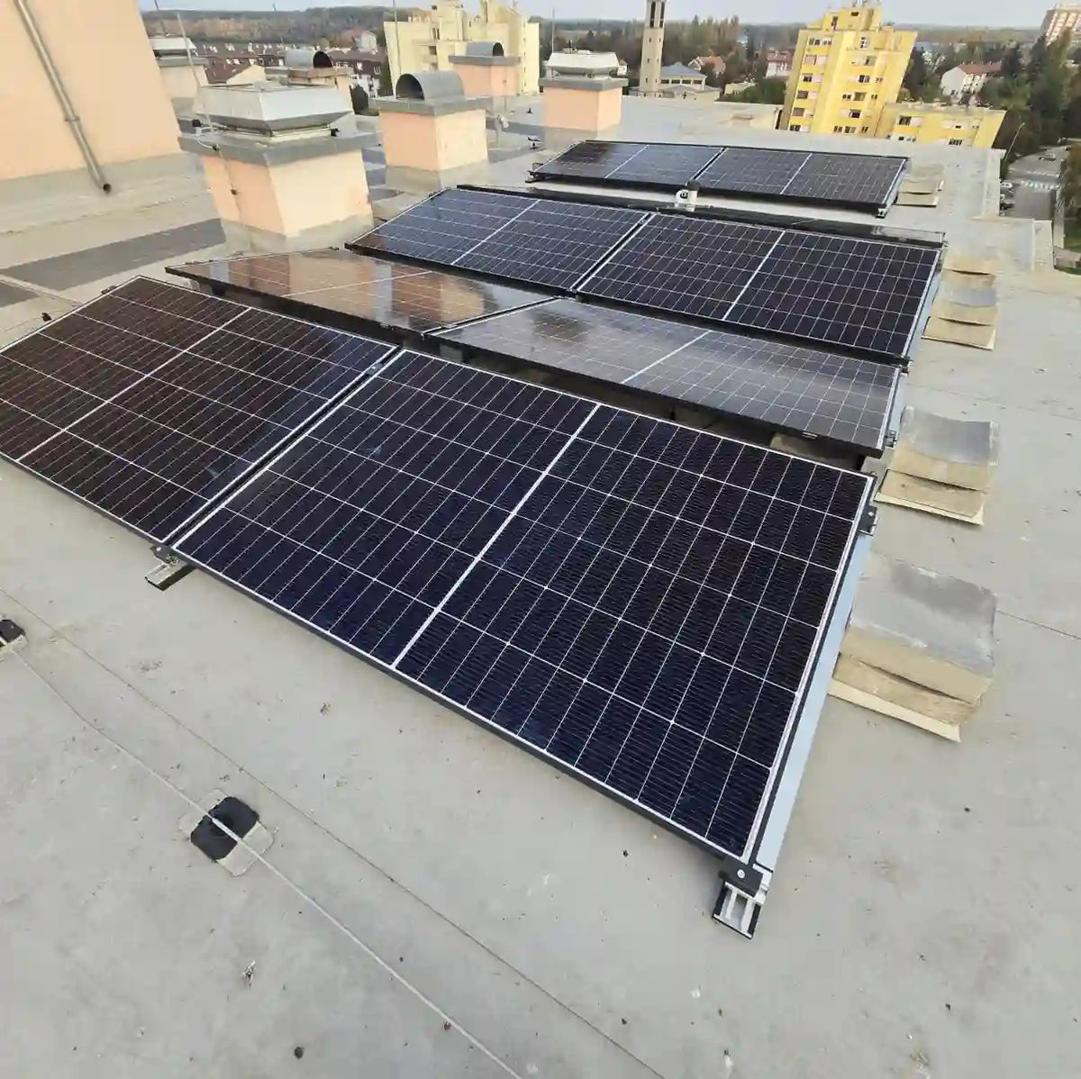 Worldwide Solar Model 1 – 10° Solar Ballast Mounting – Full Pallet